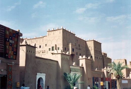 Marokko - Kasbah in Taorirt